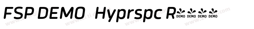 FSP DEMO   Hyprspc R字体转换